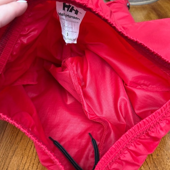Helly Hansen Vintage Red Ski Shell Pants Size Small - Picture 9 of 11